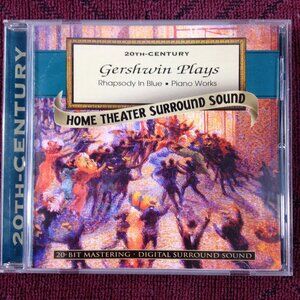 Gershwin Plays Rhapsody in Blue Piano Works 20th Century Intersound CD Used